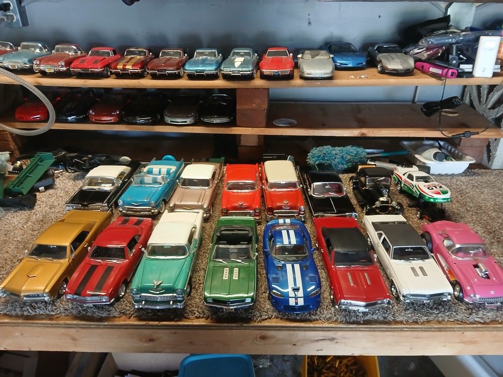 Various Die Cast Cars