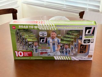 2025-26 Donruss Road to FIFA World Cup Soccer 10 Pack Box Messi Factory Sealed🔥