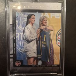 Caitlyn Clark Draft Day Card