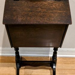 Antique Sewing Cabinet