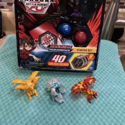 NEW! Bakugan Battle Planet Resurgence Darkus Hydranoid Starter Set.
