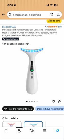 Facial massager