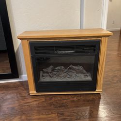 Heat Surge Amish Built Mantle. 