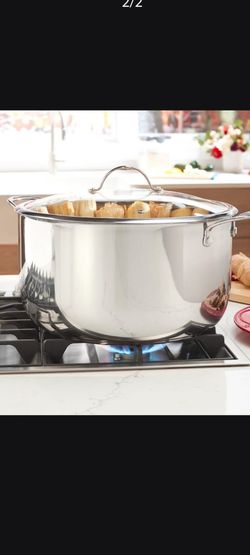 OLLA TAMALERA DE 15 QT CLÁSICA DE ACERO INOXIDABLE CON PARRILLA PRINCESS HOUSE ⚘️