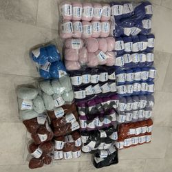 Lana Gatto Super Soft Luxury Italian merino Yarn Lot