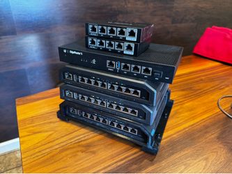 Ubiquiti edgrouter toughswitch lot