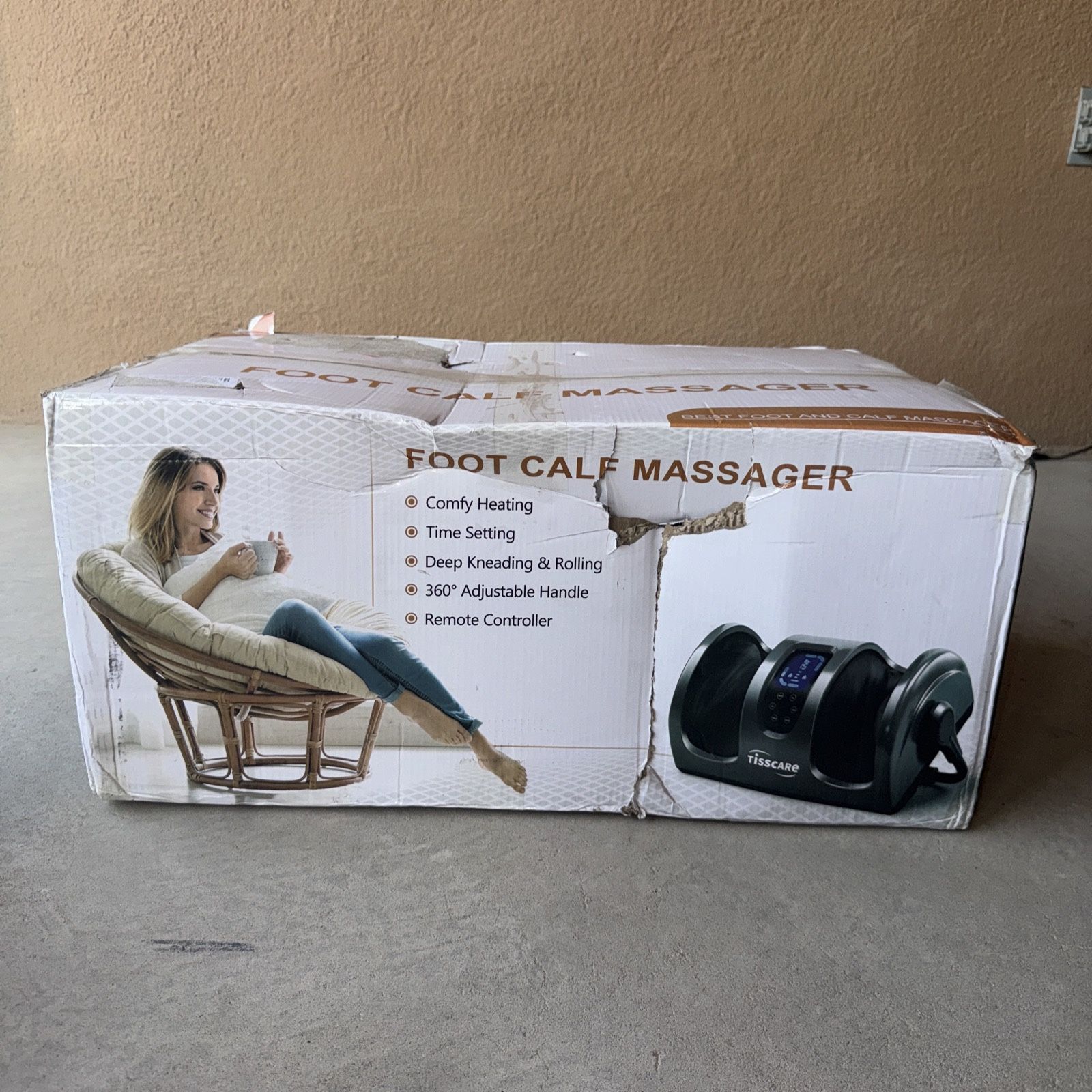 TISSCARE Shiatsu Massage Foot Massager Machine