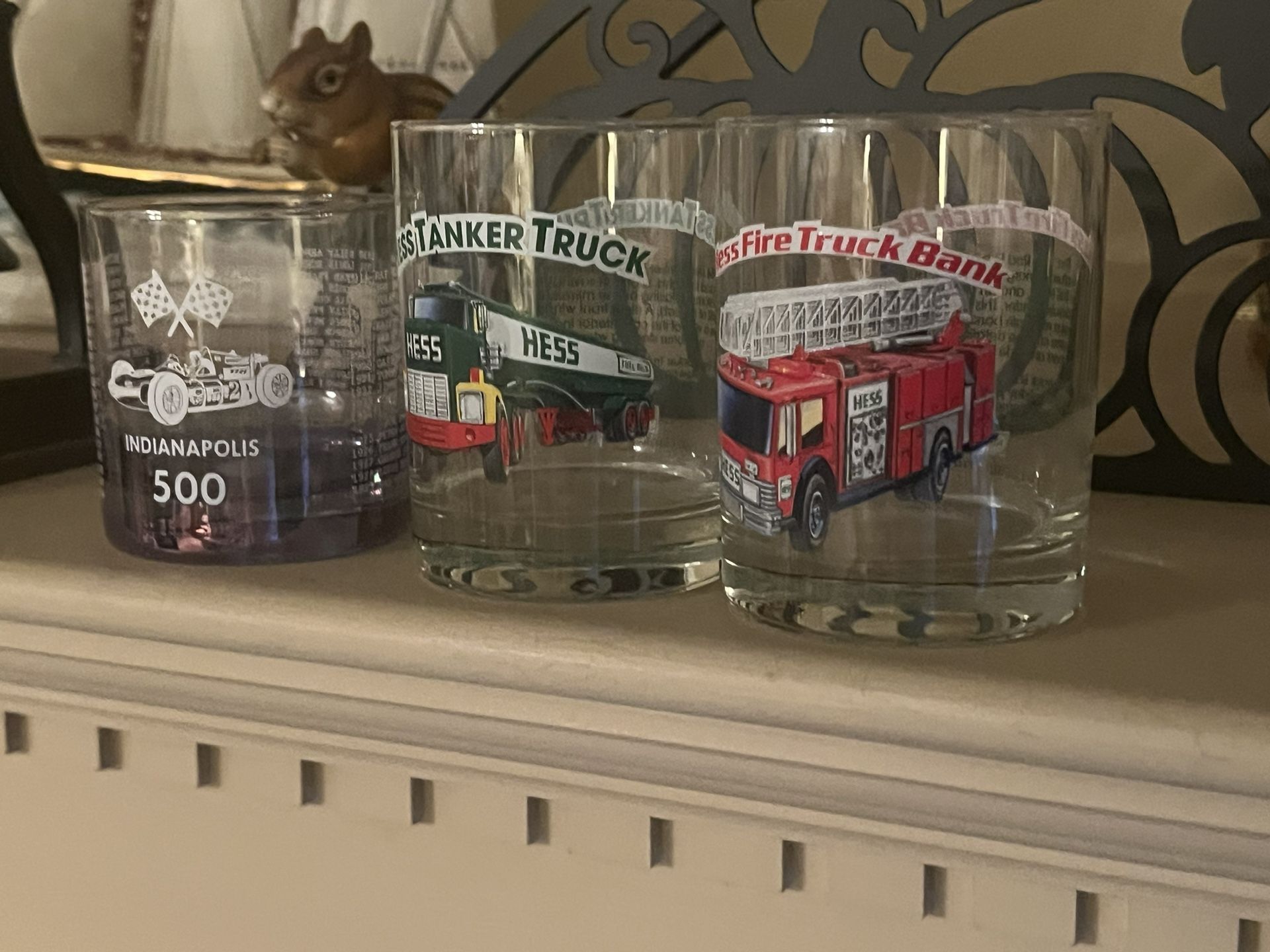 Hess Trucks And Glasses