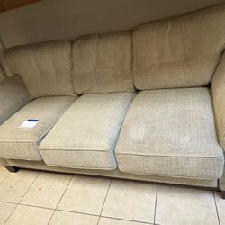 Beige Sofa 