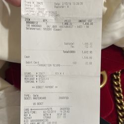 Gucci Velvet Cross Body Purse 