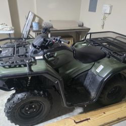 ATV Honda 4 Wheel Drive Rancher 2021