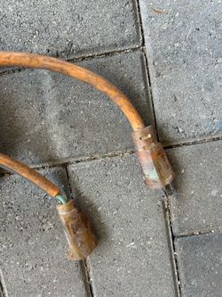 Two extension cords