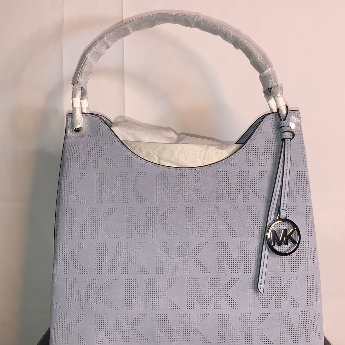 Michael Kors “Whitney” Monogram Blue Purse for Sale in San Antonio