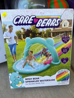 Care Bears slip and slide NEW