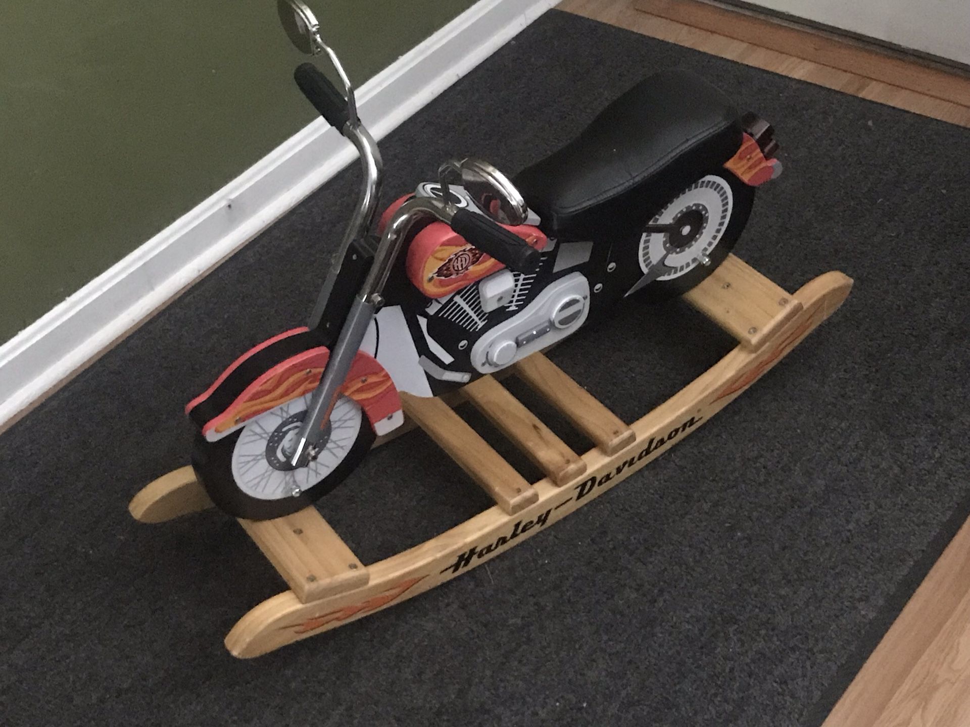 Harley Davidson rocking toy