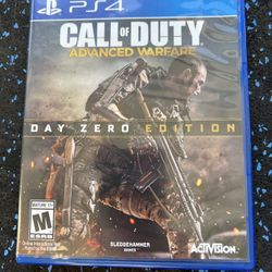 PS4 - Call Of Duty Advanced Warfare Day Zero Edition