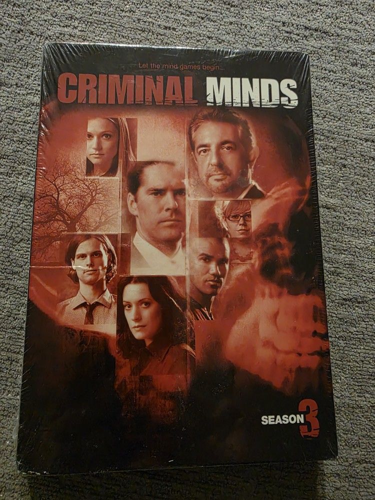 Criminal Minds DVD box set for Season 3 *NEW*