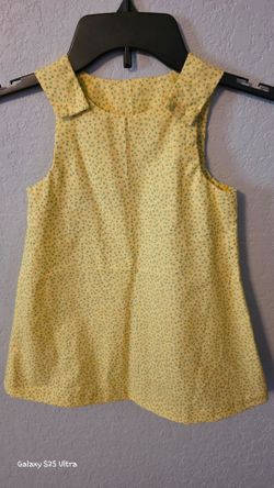Yellow summer dress size 2