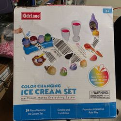 KidzLane Color Changing Ice Cream Set