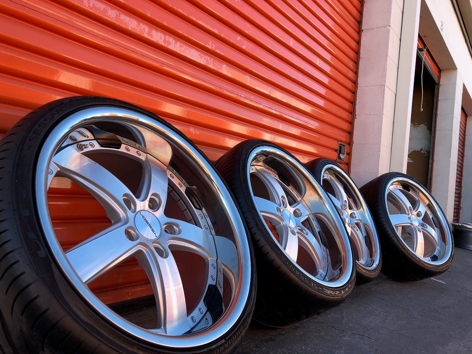 20” VOSSEN WHEELS VVS084 with Tires - 5x130 bolt pattern fits Porsche 911 Turbo 996/997/991