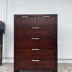 Tall Solid Wood Dresser