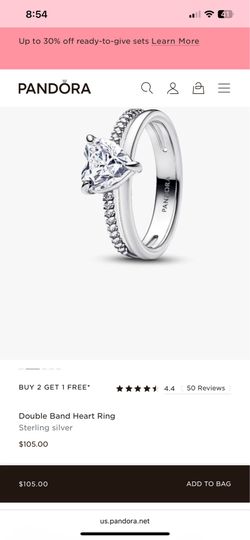 Pandora ring set! $$100 for both!