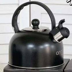 2L Stainless Steel Tea Kettle, New