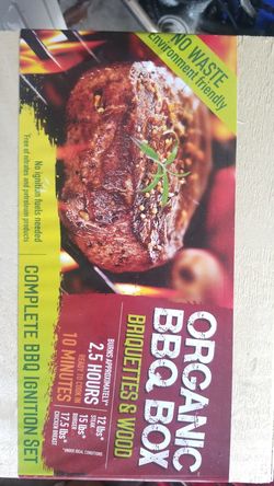 2 organic no waste bbq box good for camping