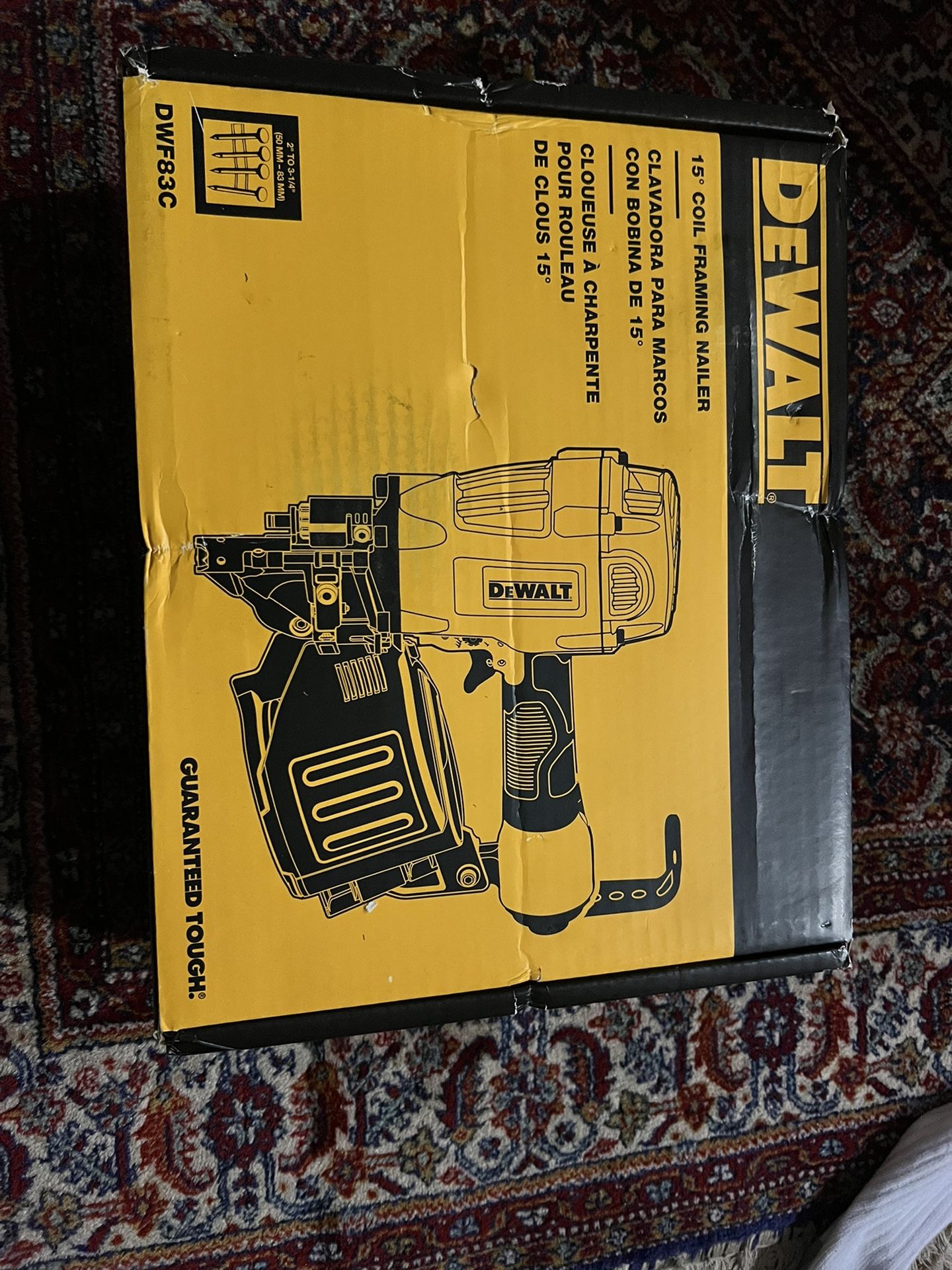 15 Degrees Coil  Framing Nailer 