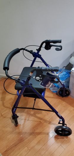 Drive Foldable Rollator Walker With Seat