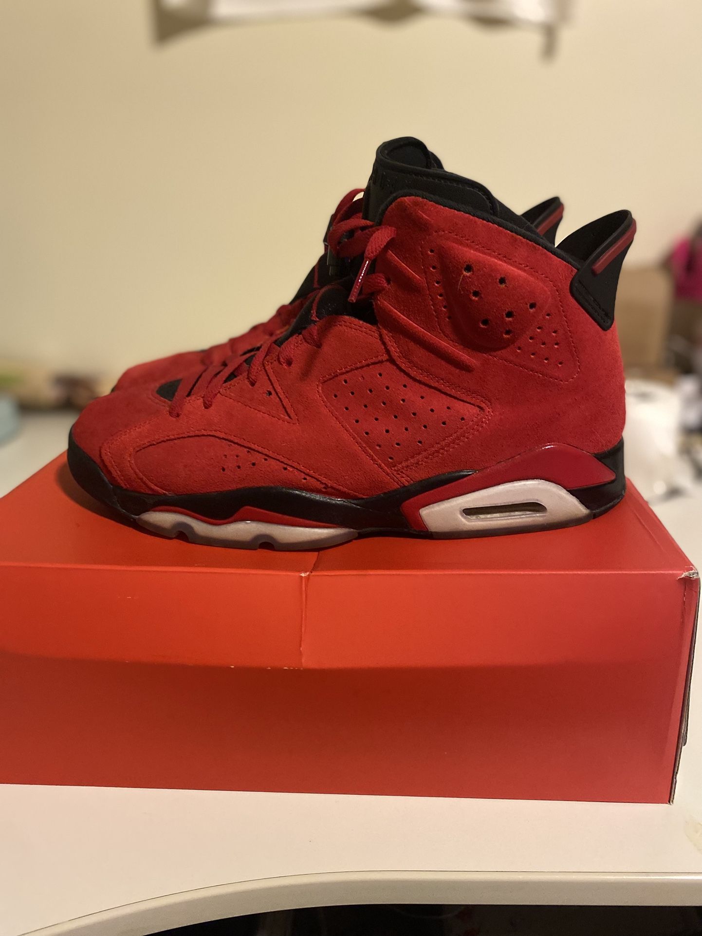 Jordan 6 Red Toro