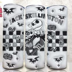 Nightmare Before Christmas Jack And ZeroTumbler New - Halloween Available For Pick Up