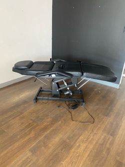 Black electric bed