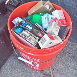 For Sale: 3 Buckets Full of Screws, Nails, Anchors & Misc. Hardware