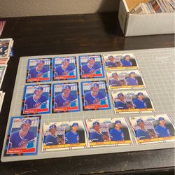 Mark Grace Rookie Baseball ⚾️ Card Lot (13) Cards