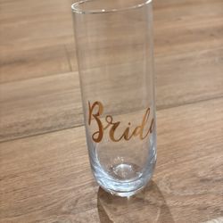 Bride Stemless Wine Glass