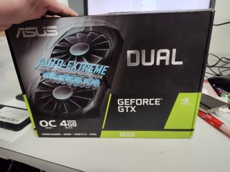 ASUS Dual GeForce GTX 1650 OC  Brand New Sealed