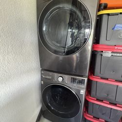 LG washer And Dryer