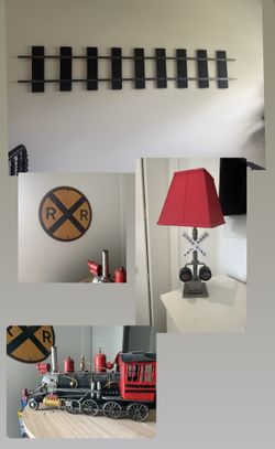 Train boys room decor