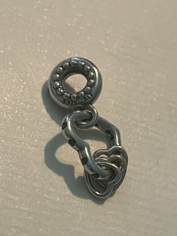 Rose Gold Heart charm 