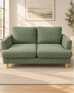 Sage Green 2-Seat Loveseat – $99.99