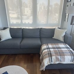 IKEA L-shape Sofa - Gray (pick Up Only)