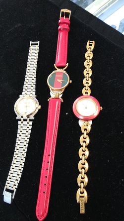 Pre-Owned Gucci Watches All 3 sold separately