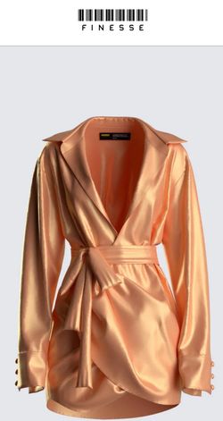 Finesse orange dress
