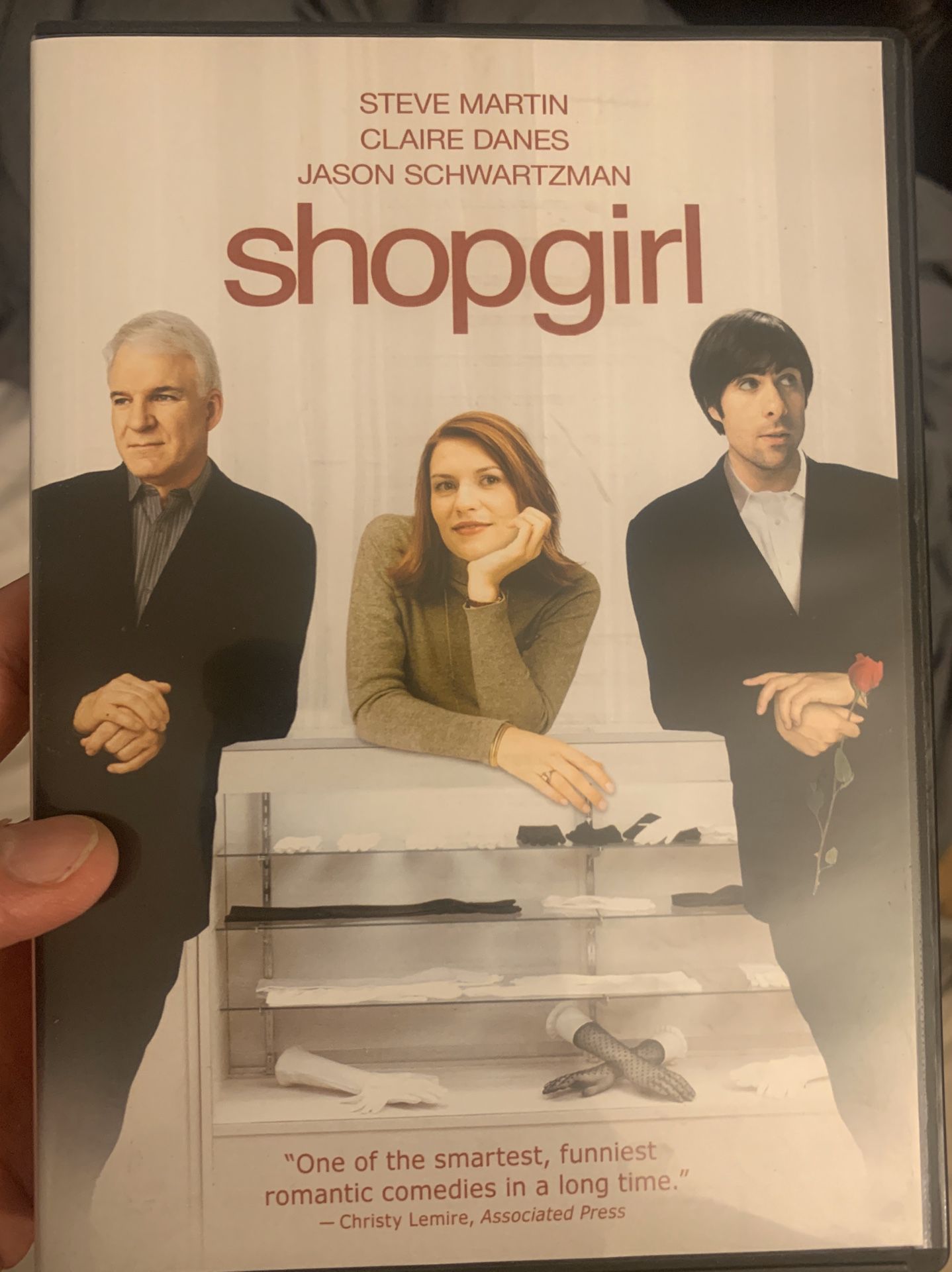 Shopgirl DVD *Indie Rom Com* Steve Martin*