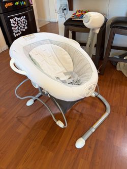 Graco Soothe and Sway LX Baby Swing with Portable Bouncer