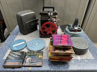 Bell & Honeywell 346a Projector With Movies And More