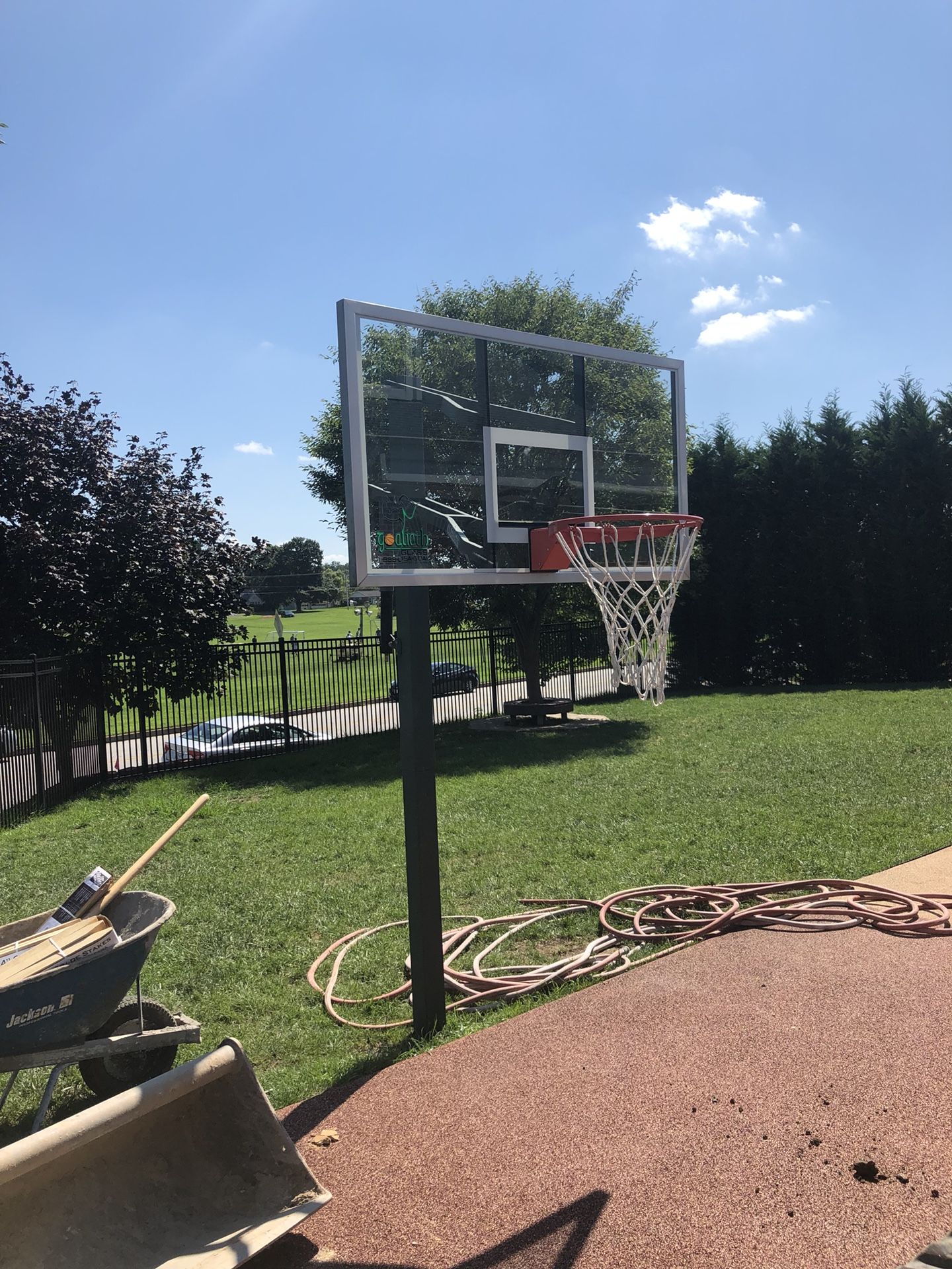 Goaliath basketball hoop