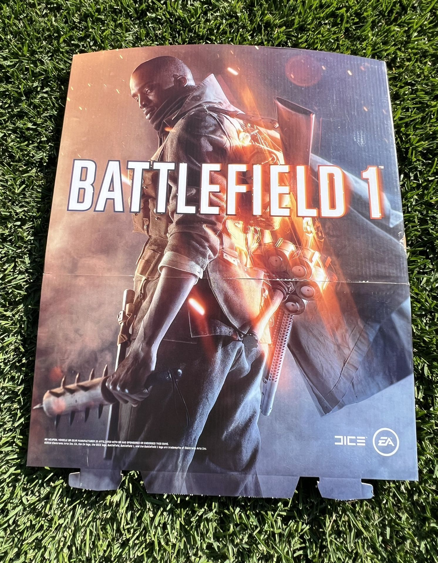 Battlefield 1 Promotional Cardboard Display Piece.
