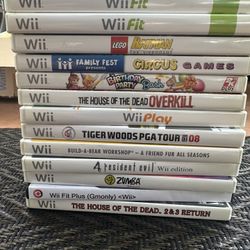Nintendo Wii Lot 